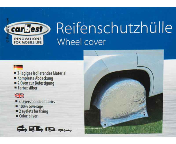 CARBEST Protective tire cover for caravans