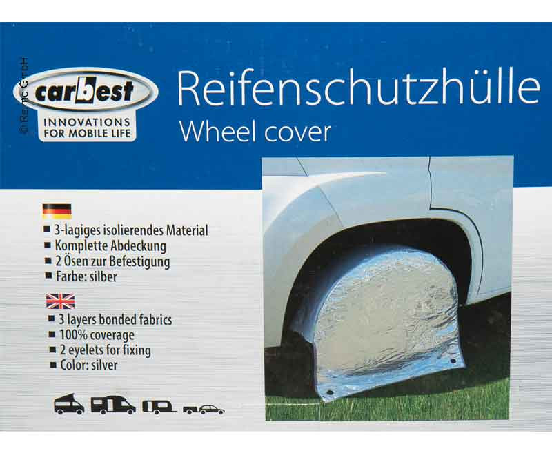 CARBEST Reifenschutzhülle - 1 Stk. für 15-17 Zoll