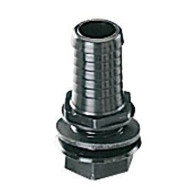 Raccord passe paroi 20mm filetage 1/2