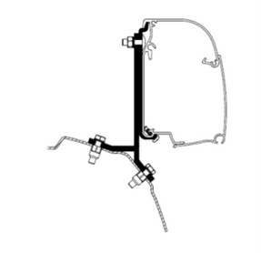 Thule adapter for the 4900 awning ford transit/torneo custom V362 (RHD) UK