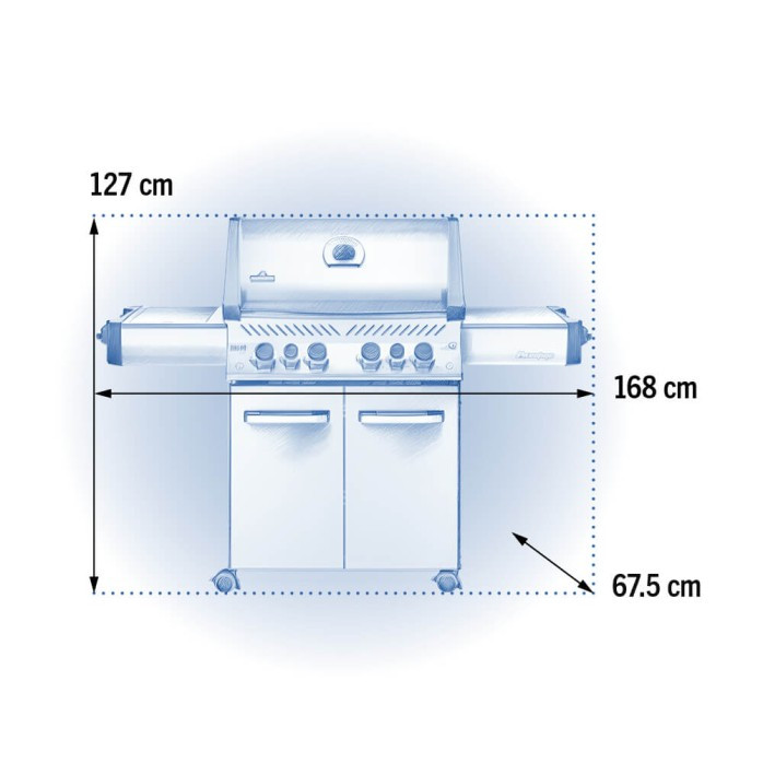 Barbecue NAPOLEON PRESTIGE® 500 RSIB