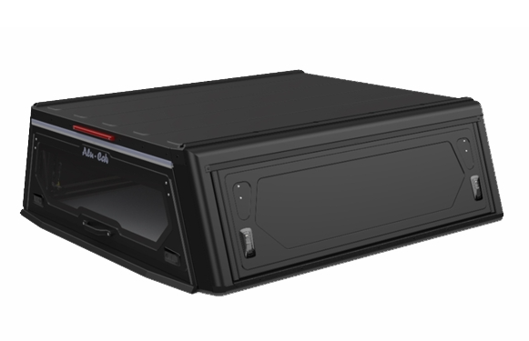 Hardtop ALU-CAB "Contour Next Generation" para Jeep Gladiator a partir de 2019 - aluminio negro sin ventanas laterales