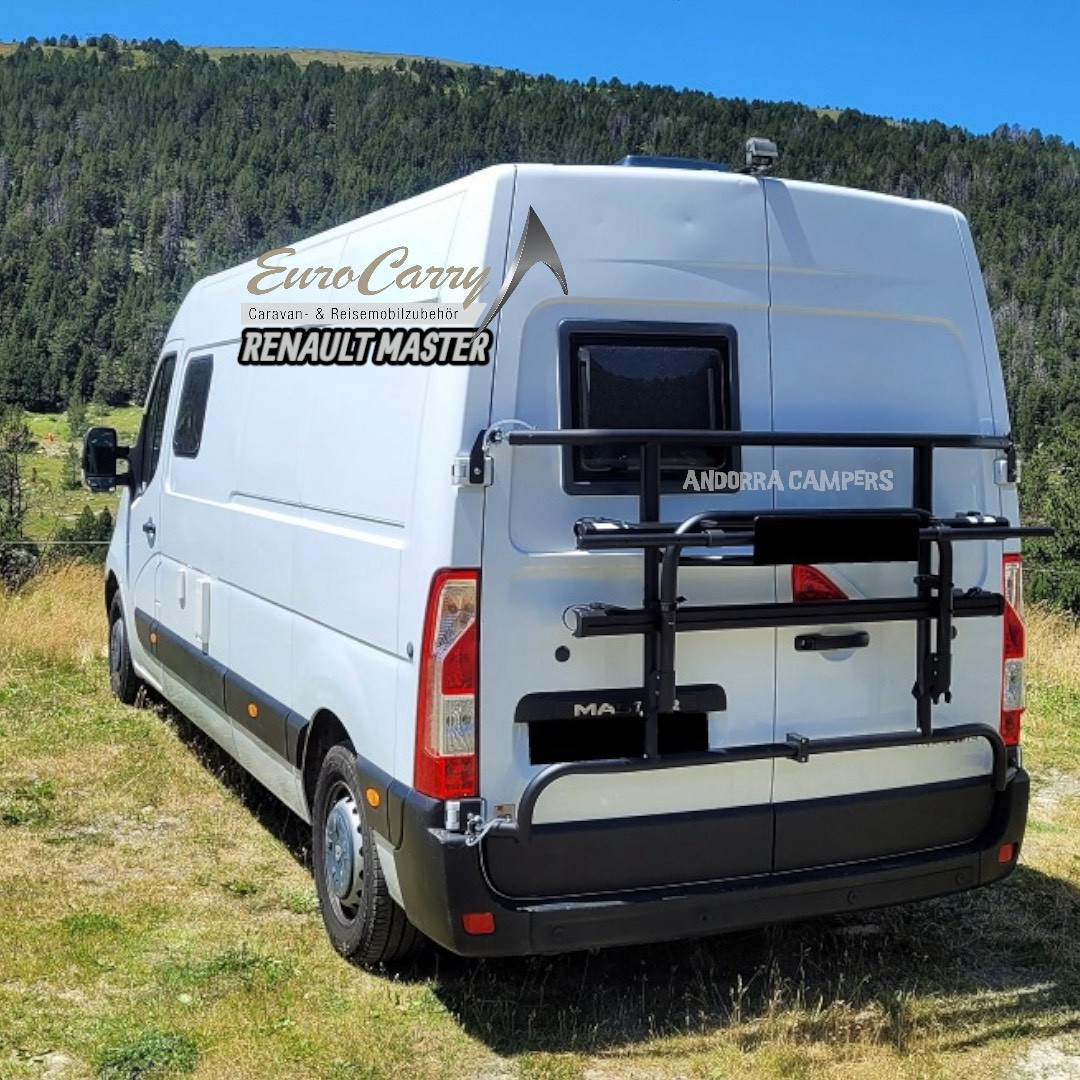 Fahrradträger EuroCarry Renault Master ab Bj. 2010, 2 Fahrräder