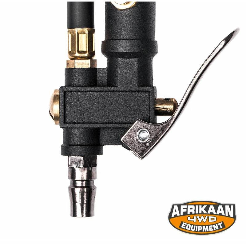 Tire pressure gauge + Tire inflator, Afrikaan