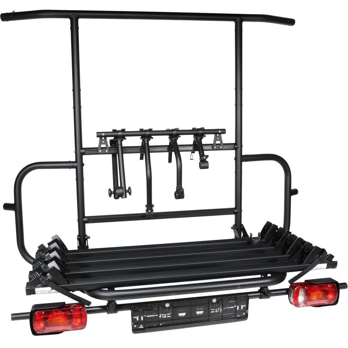 Bike Rack EUROCARRY Adventure 4 bikes for Ducato, Boxer, Jumper