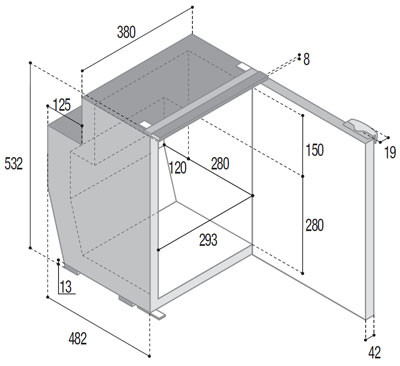 Kühlschrank VITRIFRIGO C51i