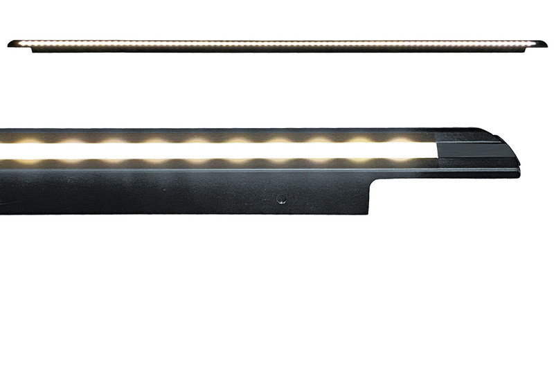 Rain gutter with integrated lights for Ducato from 2006 onwards