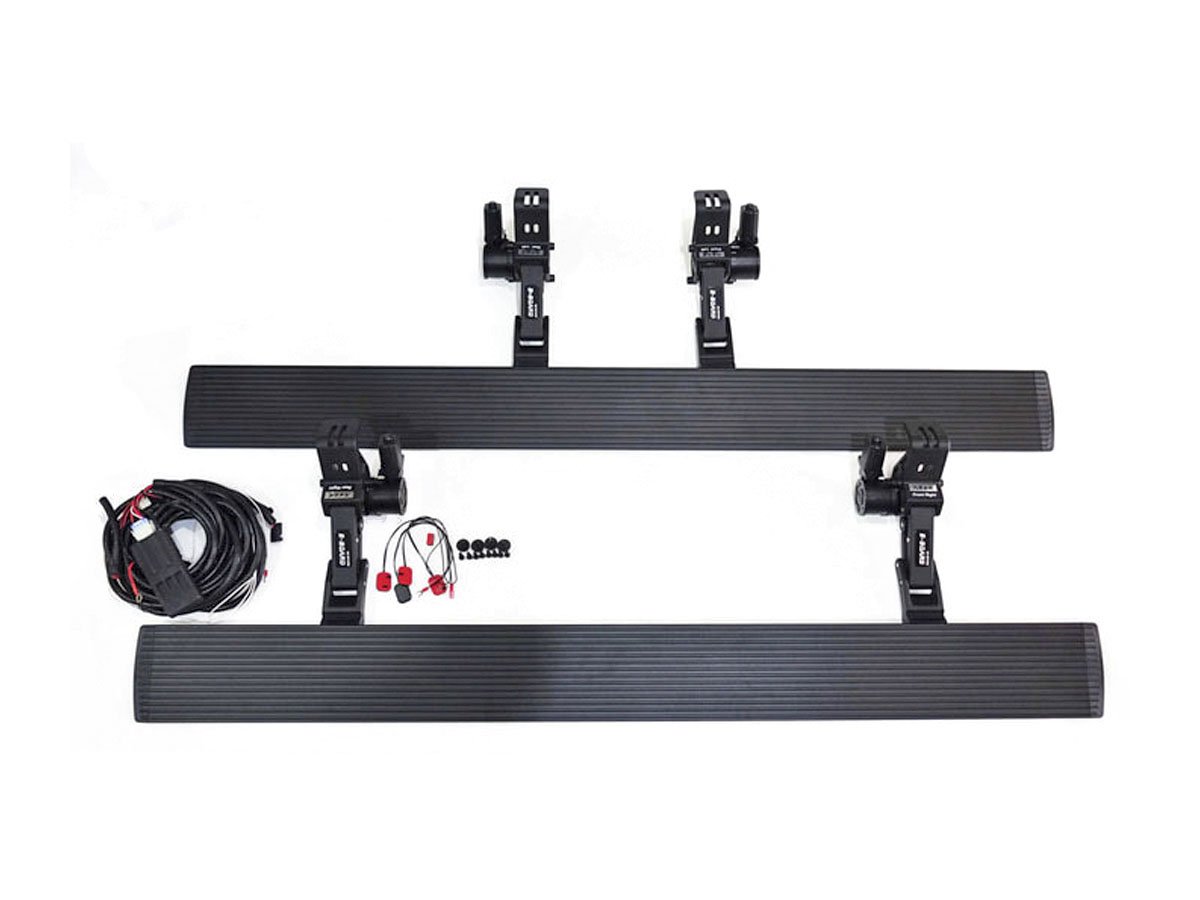 Marchepieds électriques T-MAX E-BOARD pour Toyota Hilux 2016-2026 Double Cabine