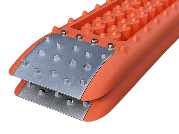 Planchas de arena "híbridas" con refuerzo en aluminio 850x250x60mm