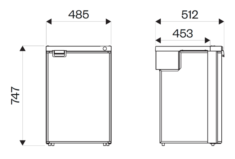 INDEL B Cruise 100 Refrigerator