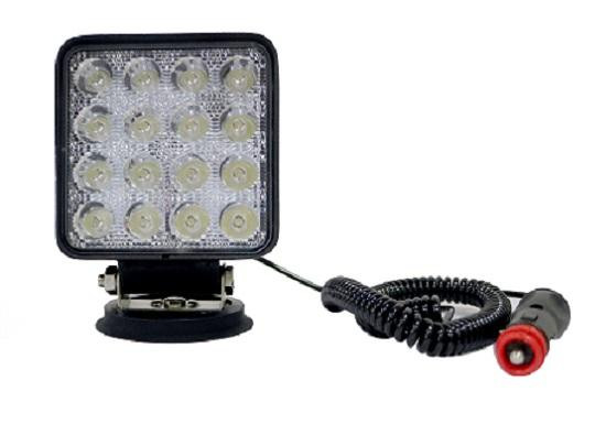 Square magnetic lamp 2400lm 10-30V