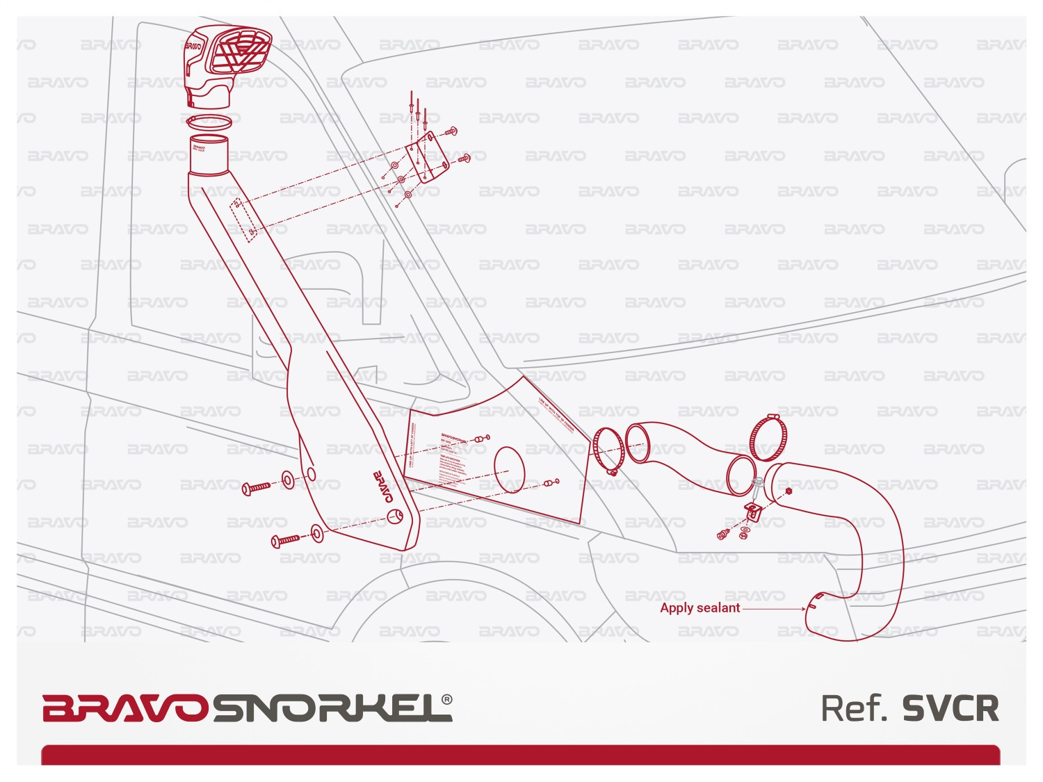 Snorkel BRAVO Volkswagen CRAFTER / MAN TGE