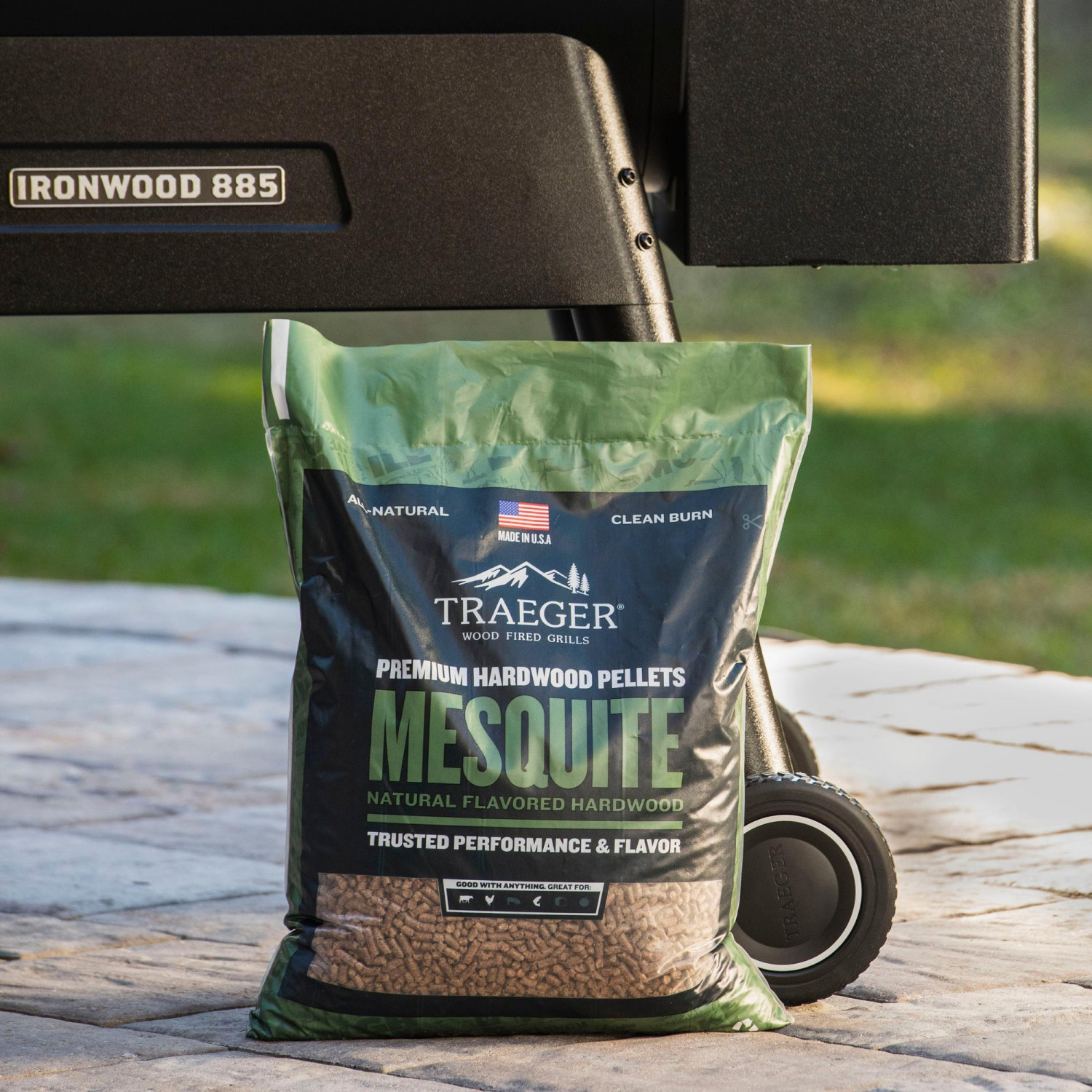 TRAEGER Mesquite BBQ Holzpellets 9kg