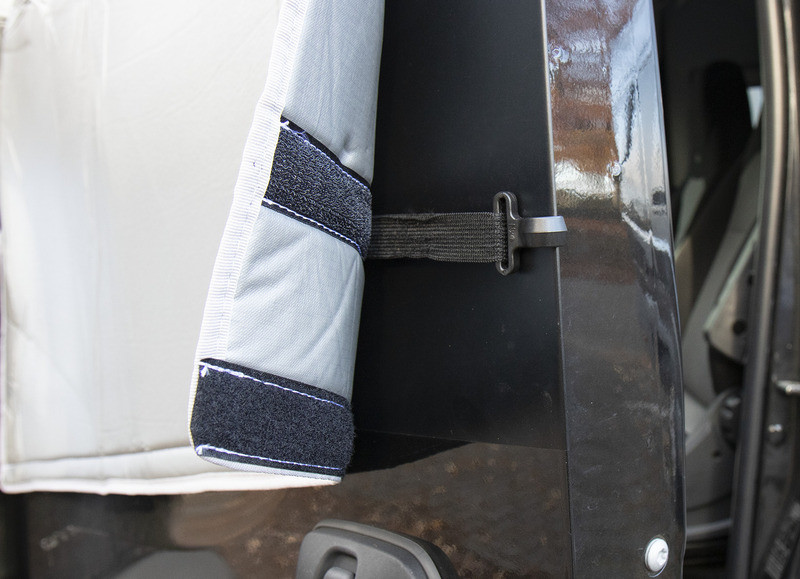 Exterior insulation pack for Fiat Ducato cabin and engine after 2015