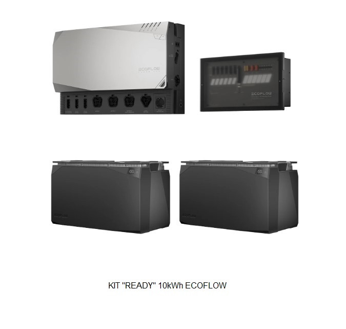 Kits énergie 10 kWh ECOFLOW