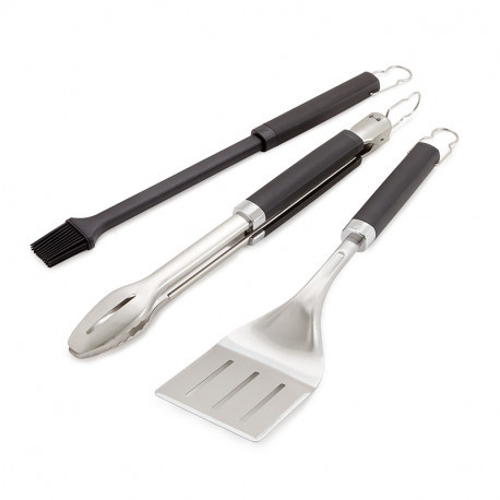 WEBER Precision Grillbesteck-Set, 3-teilig