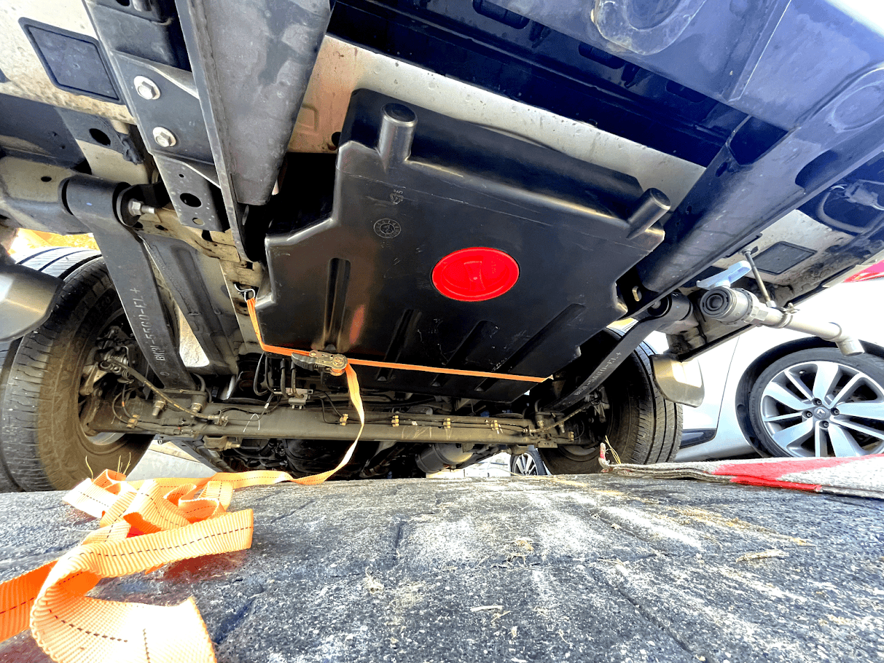 Depósito aguas grises Ford Transit V363 90L