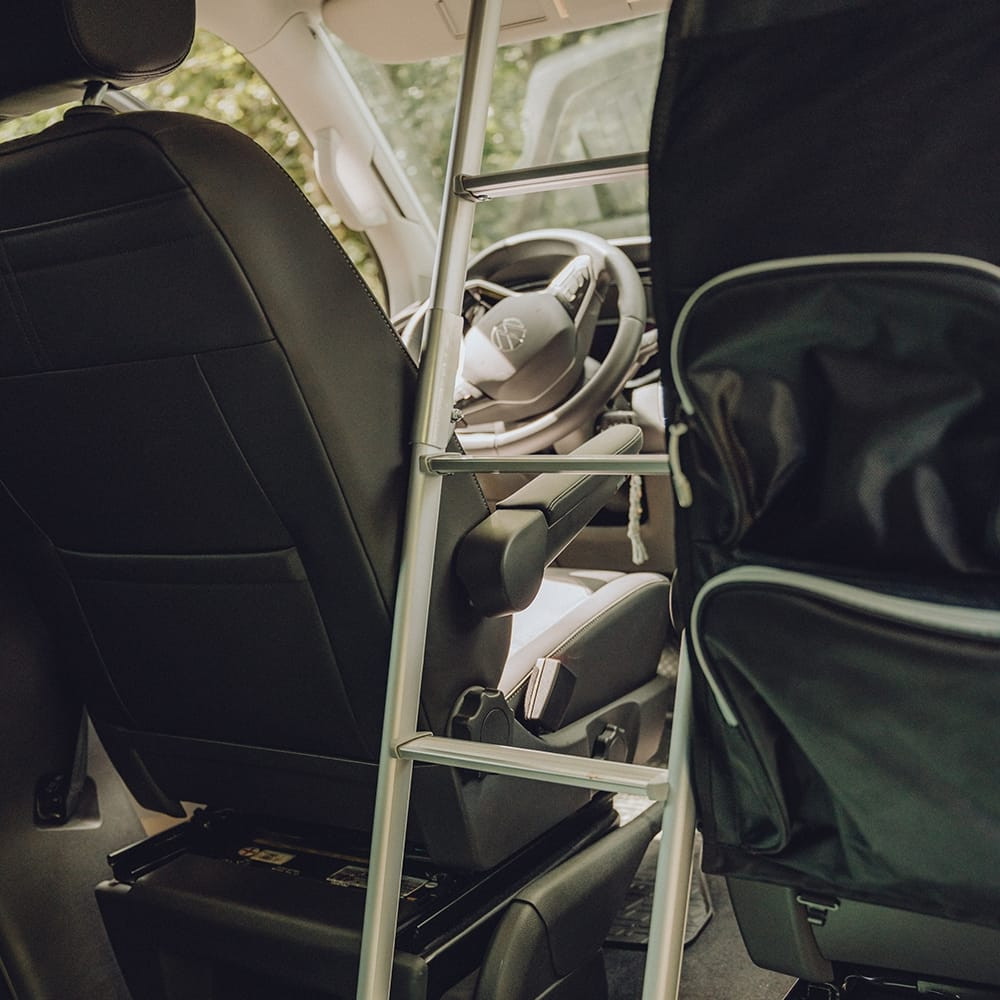stepBOXX folding camping ladder