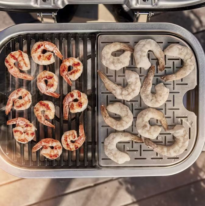WEBER Lumin electric barbecue with stand