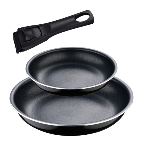 Set of 2 BERGNER Click and Cook pans