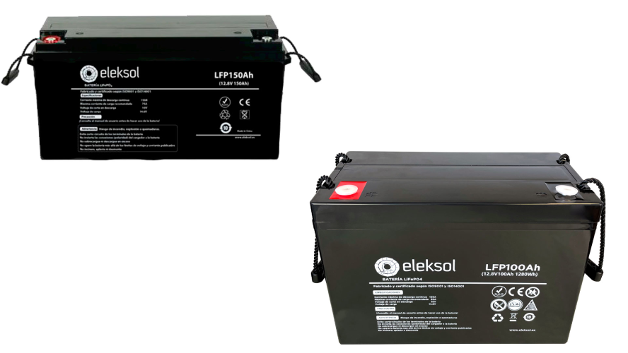 Bateria de Liti 100Ah / 150Ah ELEKSOL LiFePO4