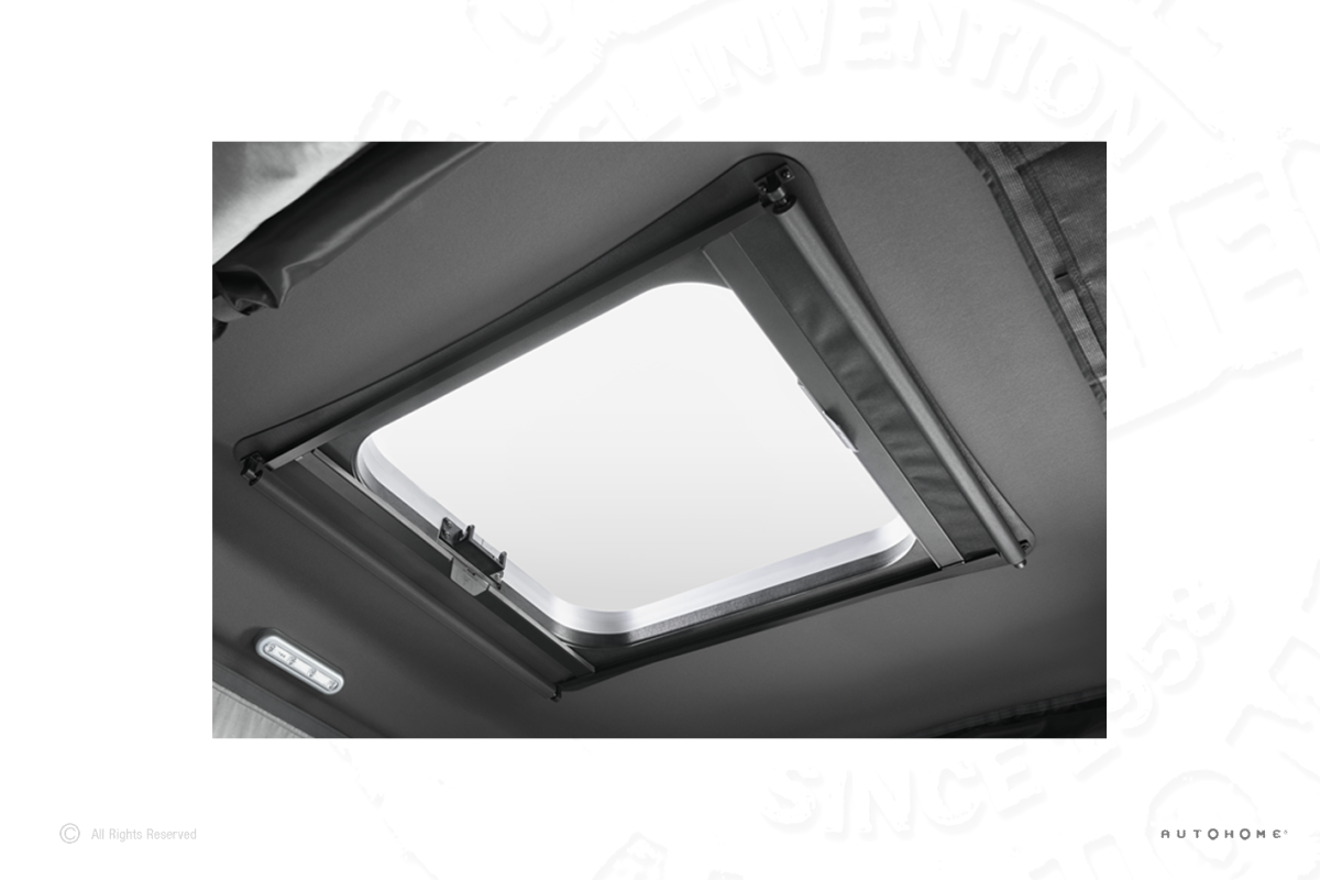 Tenda de sostre AUTOHOME Maggiolina Air Sky 360 Blackstorm Small