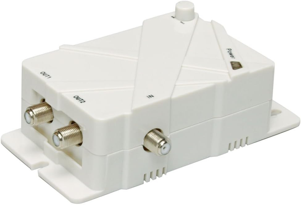 CARBEST Diskus - DVB-T/T-2 Außenantenne mit Rohr