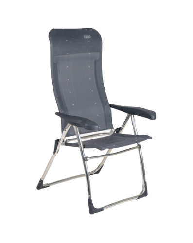 Camping chair CRESPO, grey