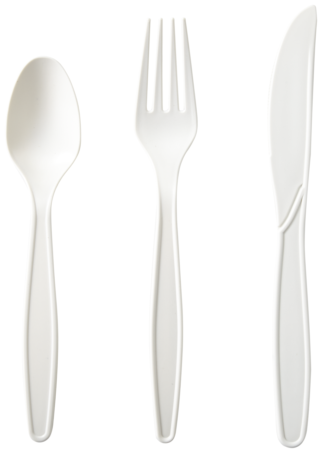 Set of 24 biodegradable single use cutlery