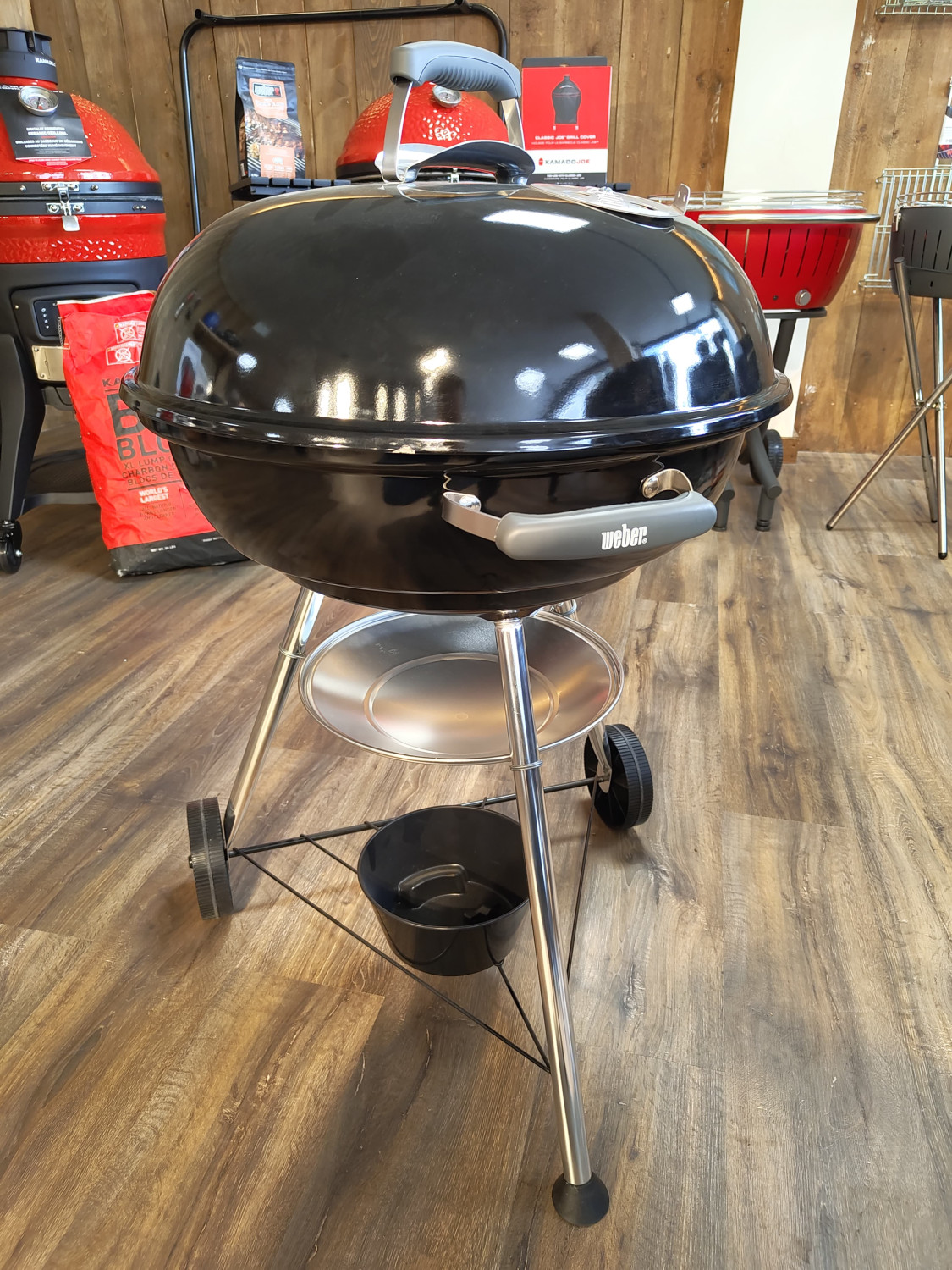 Barbacoa WEBER Compact Kettle 57cm Black B-STOCK