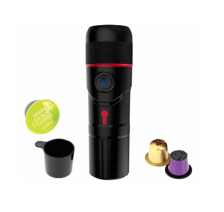 INCASA coffee machine for Nespresso and Dolce Gusto capsules 12V