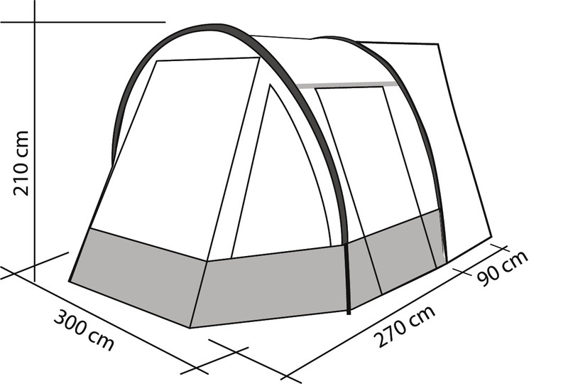 REIMO Tour Easy 4 Canopy