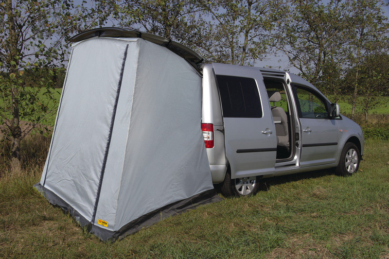 Trapez awning for mini camper