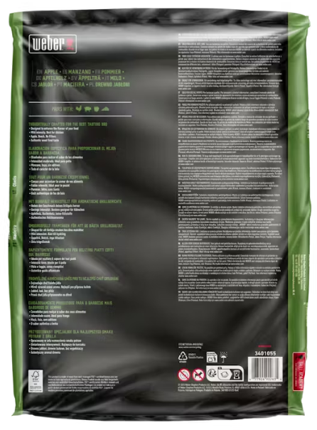 Pellets de fusta WEBER Pomer 8kg