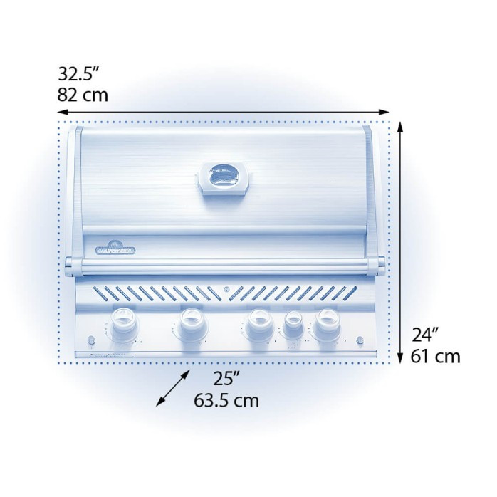 Head Grill NAPOLEON PRESTIGE PRO™ 500 RB