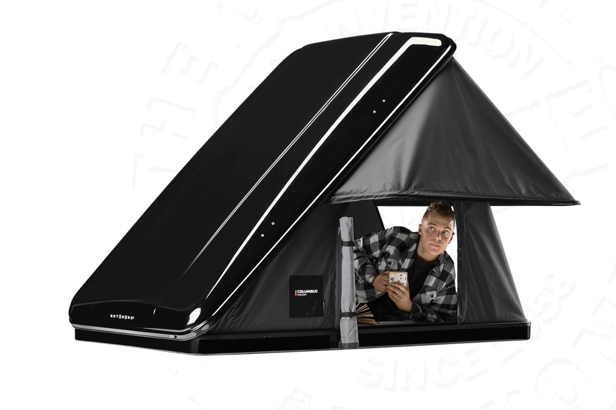 Dachzelt AUTOHOME Columbus Variant Medium Black Storm X-Long