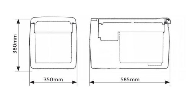 Réfrigérateur à compression 12V INDEL B TB31.2