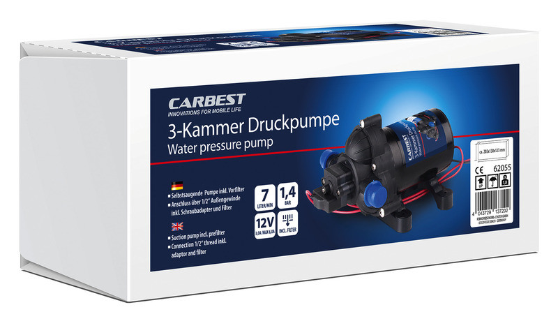 Wasserpumpe CARBEST 7 l/min