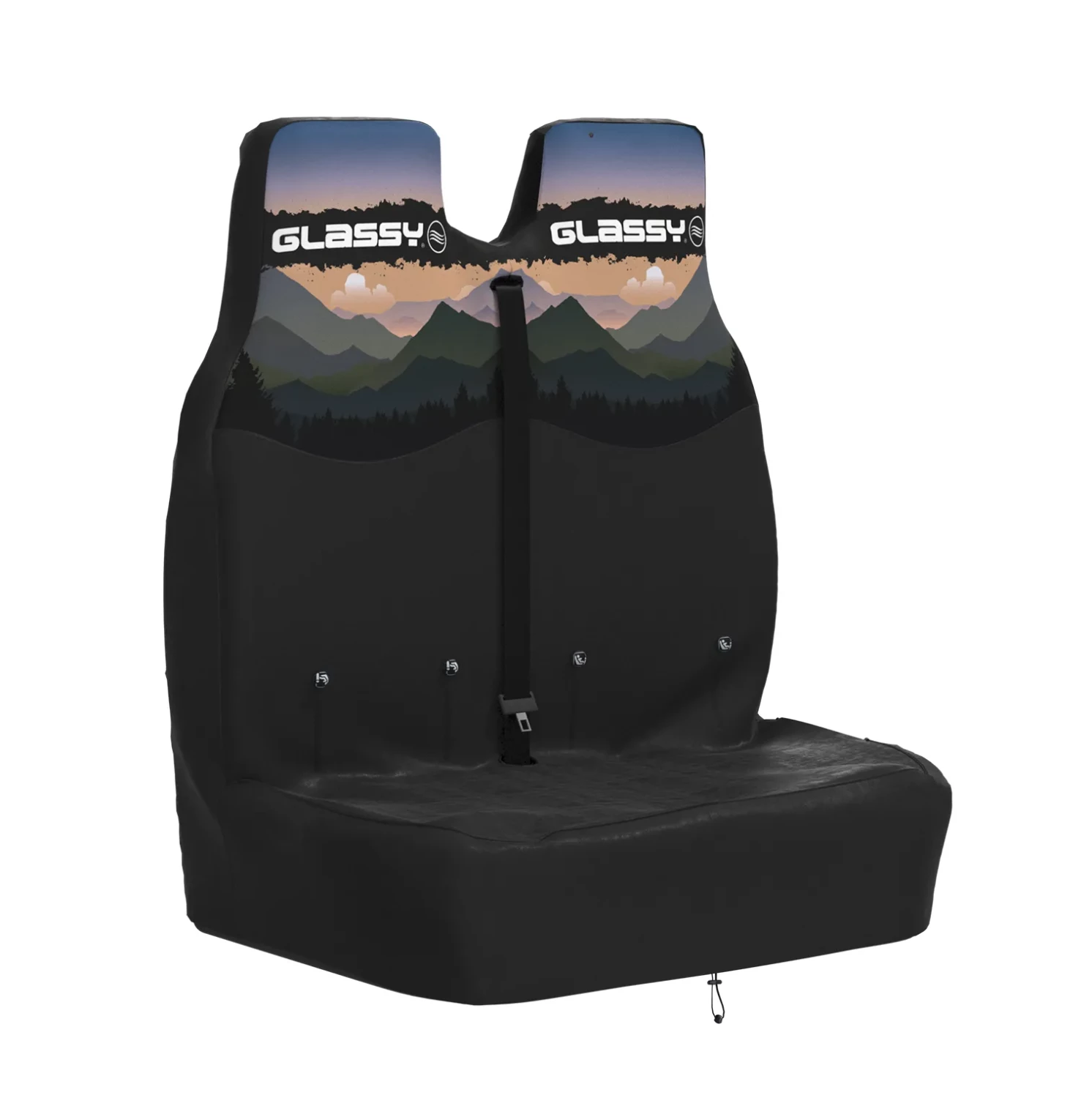 Funda bancada doble davantera GLASSY Mountains GRAN VOLUM