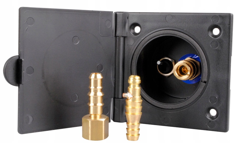 Presa dutxa RK REICH negra