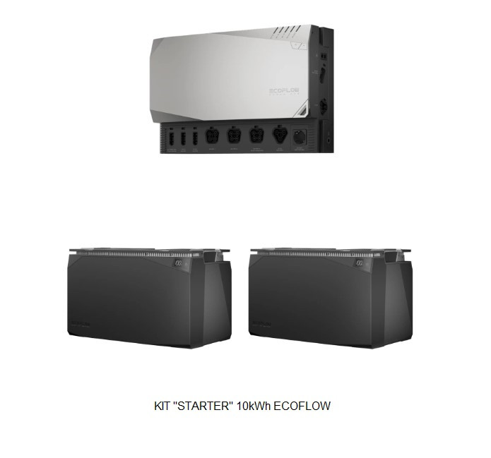 Kits Energía 10kWh ECOFLOW