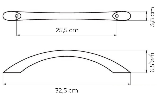 Soft Touch exterior metal handle