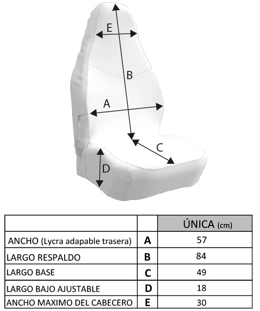 Funda seient individual GLASSY Army