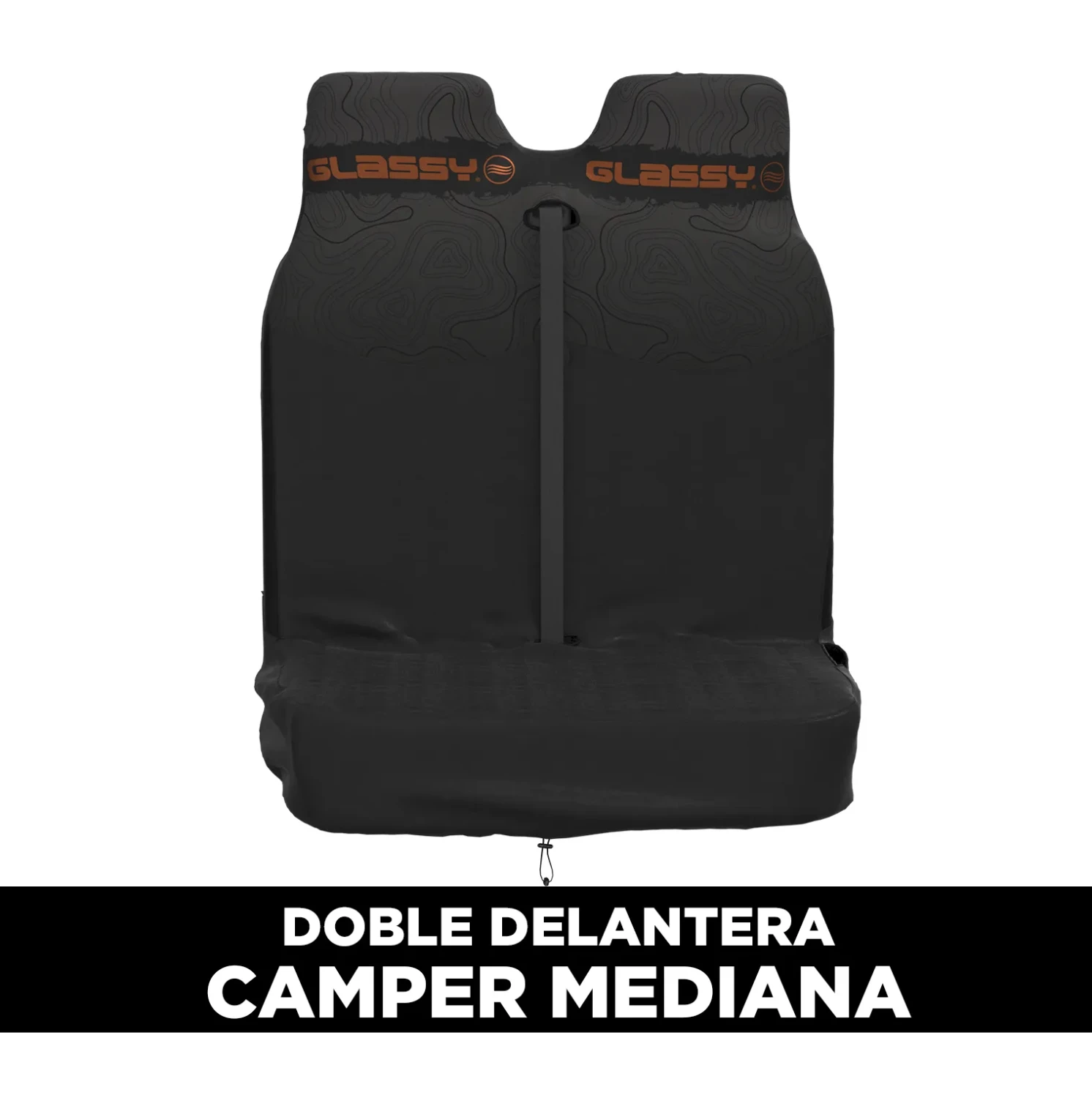 Funda bancada doble davantera GLASSY Phantom CAMPER MITJANA