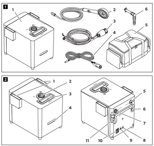 Kampa Geyser gas water heater parts