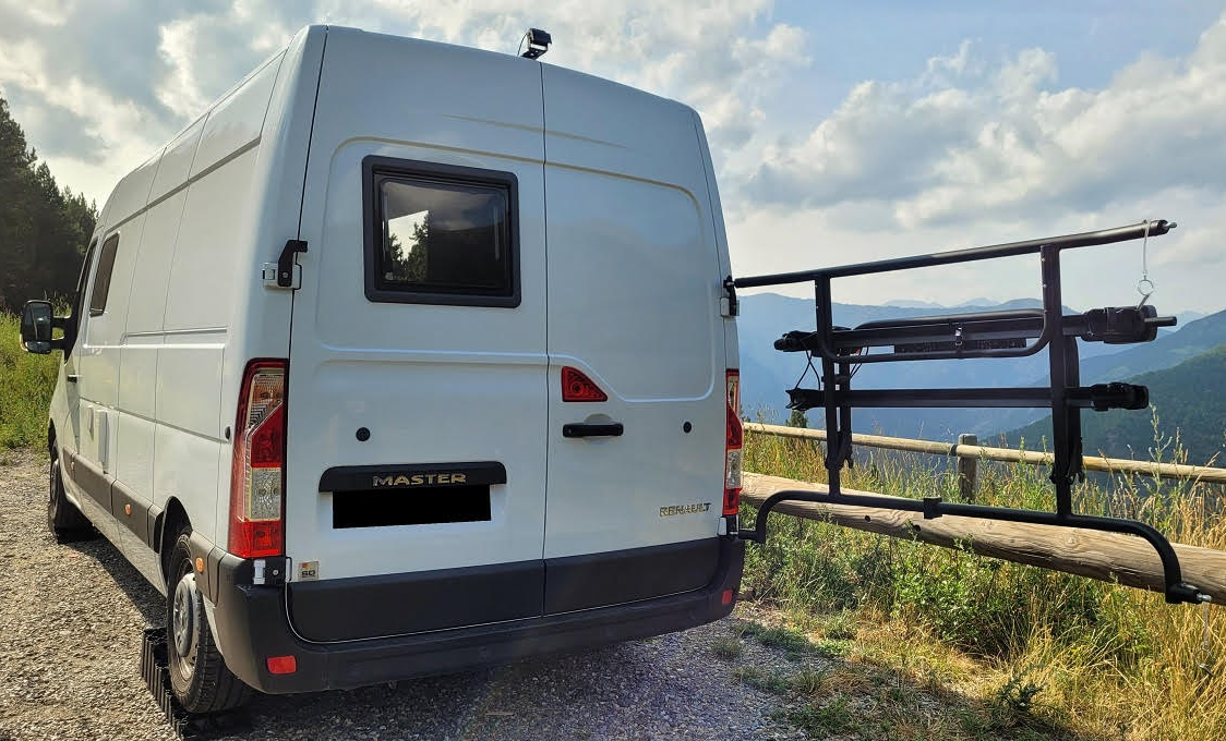 Fahrradträger EuroCarry Renault Master ab Bj. 2010, 2 Fahrräder