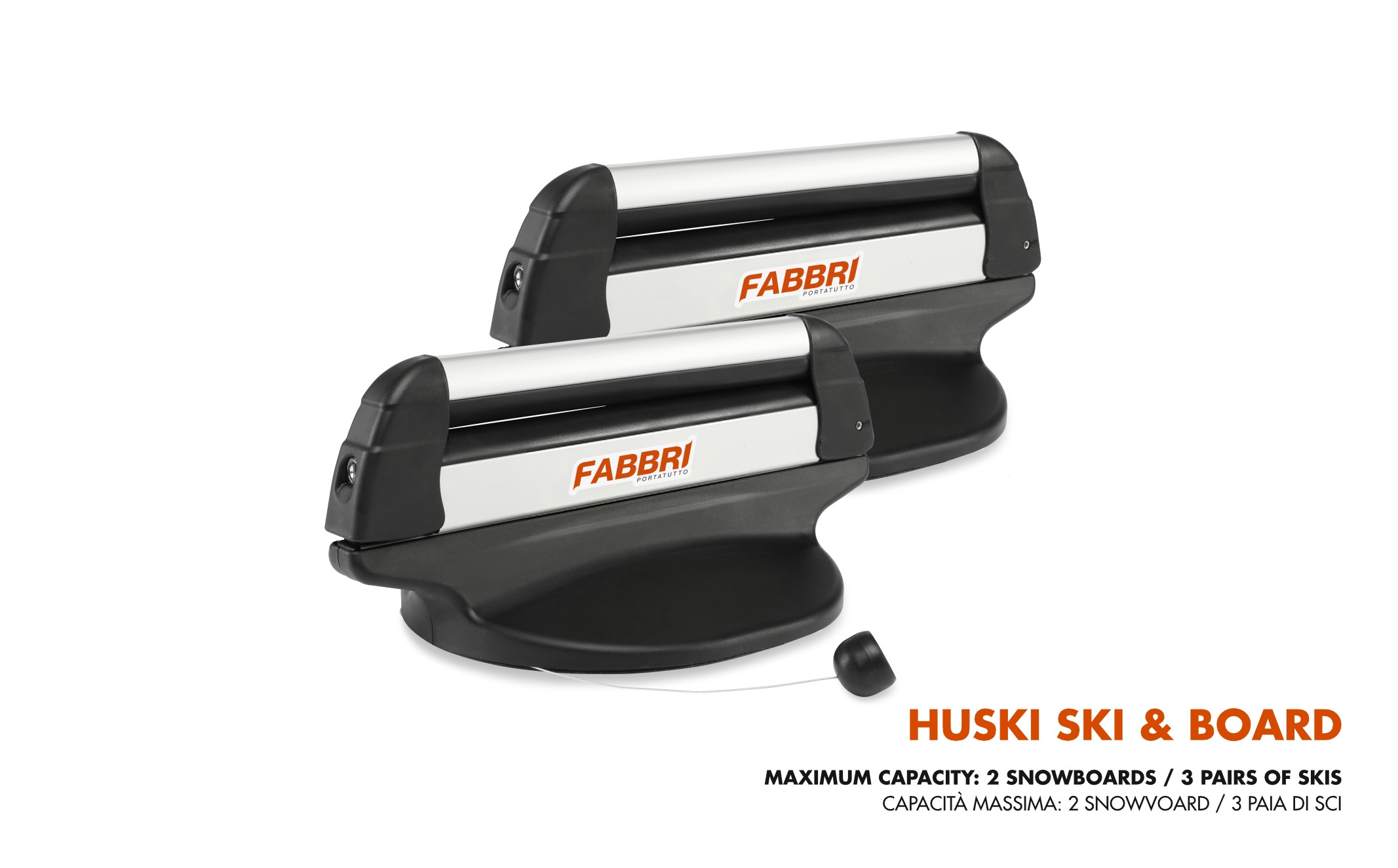 Magnetischer Skihalter FABBRI Husky Magnetischer Skihalter FABBRI Husky