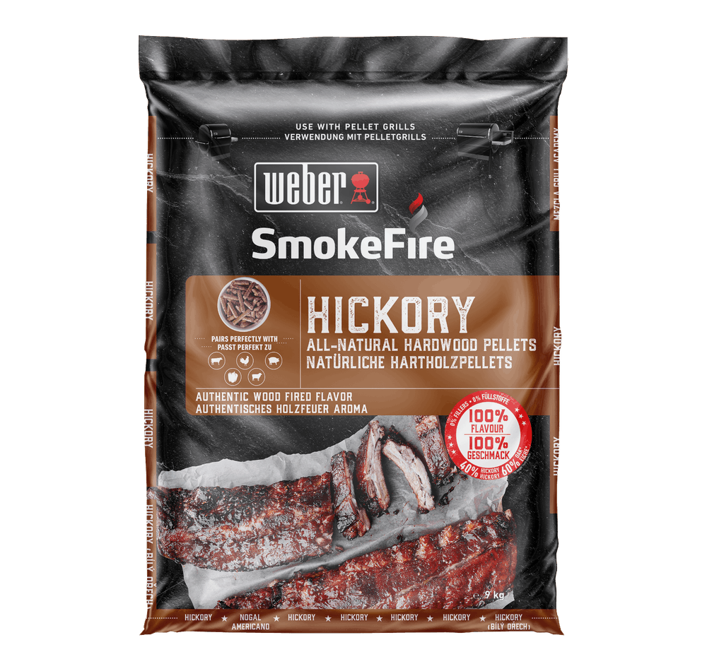 Holzpellets WEBER Hickory 9kg