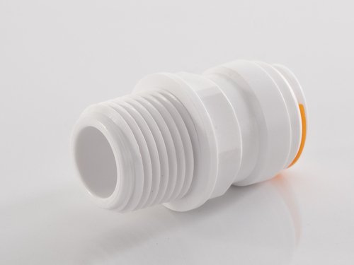 Racord Uniquick 12mm recte amb rosca mascle