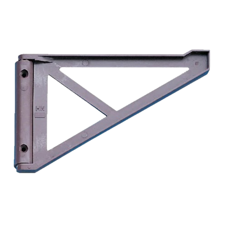 Plastic swivel bracket